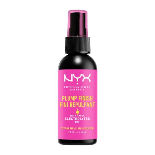 NYX Professional Makeup Plump Finish Setting Spray fixační sprej na make-up s vitamíny 60 ml