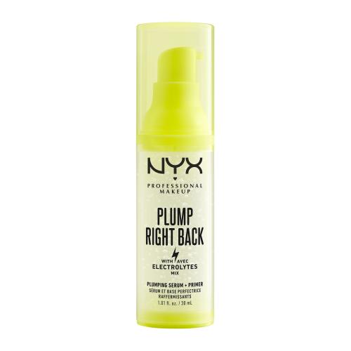 NYX Professional Makeup Plump Right Back Plump Serum And Primer dlouhotrvající podkladová báze 30 ml
