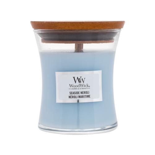 Woodwick Seaside Neroli vonná svíčka s dřevěným knotem 85 g