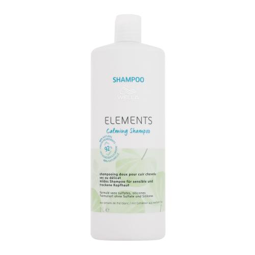Wella Professionals Elements Calming Shampoo 1000 ml zklidňující šampon pro suchou a citlivou pokožku hlavy pro ženy