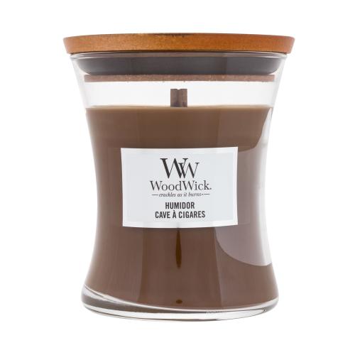 Woodwick Humidor vonná svíčka s dřevěným knotem 275 g