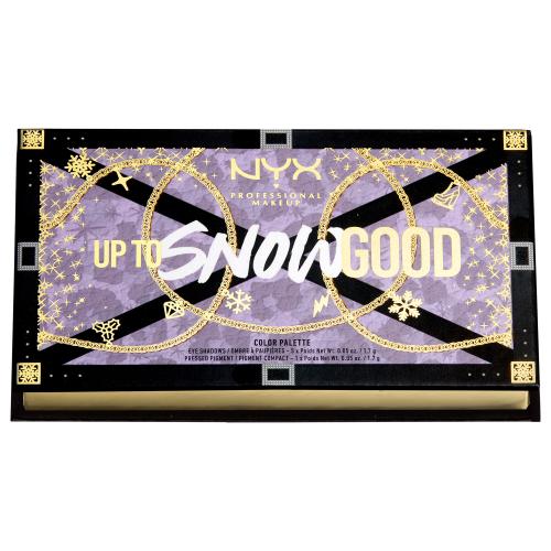 NYX Professional Makeup Limited Edition Xmass Mrs Claus Oh Deer Shadow Palette paletka očních stínů 02 Up To Snow Good 6x1,7 g