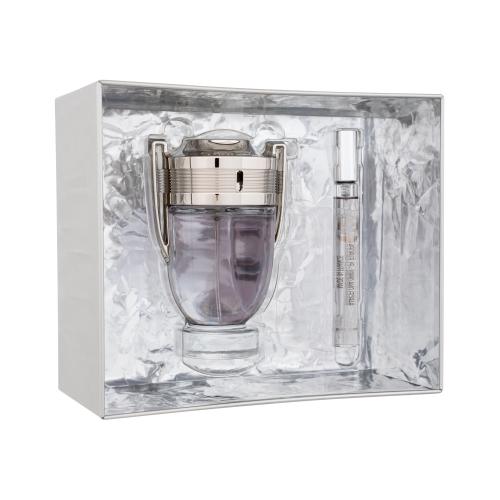 Paco Rabanne Invictus dárková kazeta toaletní voda 100 ml + toaletní voda 10 ml pro muže