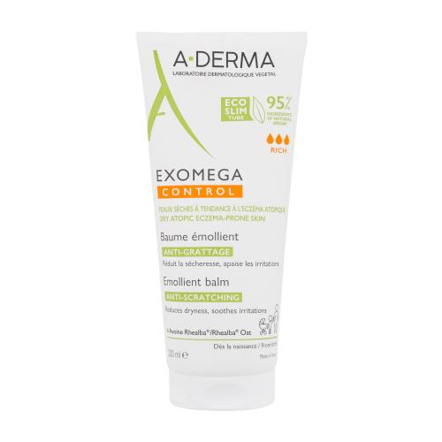A-Derma Exomega Control Rich Emollient Balm 200 ml tělový balzám unisex