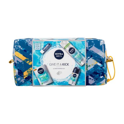 Nivea Men Give It A Kick Ultimate Refresh Set dárková kazeta dárková sada