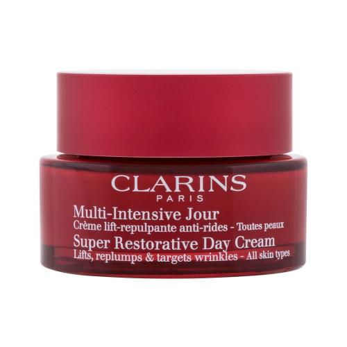 Clarins Super Restorative Day Cream 50 ml denní zpevňující krém pro ženy
