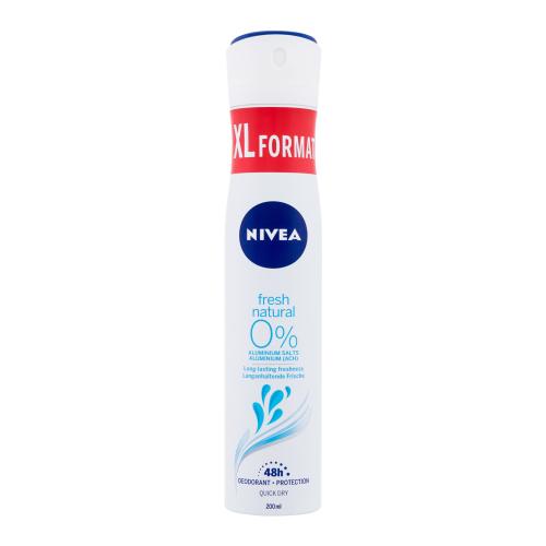 Nivea Fresh Natural 48h 200 ml deodorant deospray pro ženy