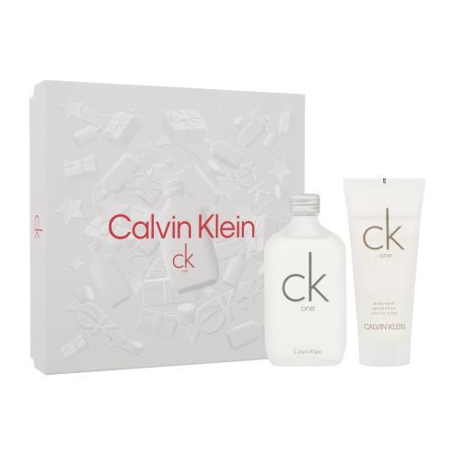 Calvin Klein CK One dárková kazeta toaletní voda 100 ml + sprchový gel 100 ml unisex