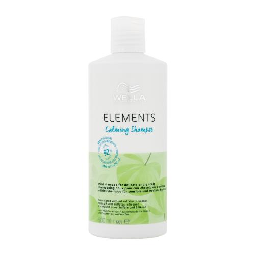 Wella Professionals Elements Calming Shampoo 500 ml zklidňující šampon pro suchou a citlivou pokožku hlavy pro ženy