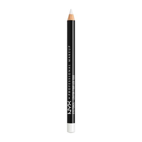 NYX Professional Makeup Slim Eye Pencil 1 g krémová tužka na oči pro ženy 906 White