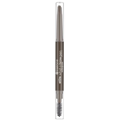 Essence Wow What A Brow Pen Waterproof 0,2 g voděodolná tužka na obočí pro ženy 03 Dark Brown