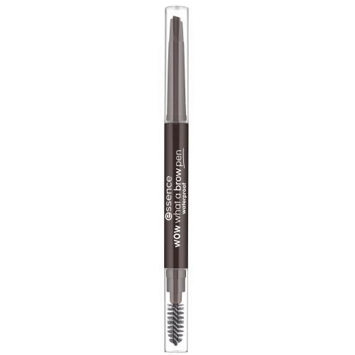 Essence Wow What A Brow Pen Waterproof 0,2 g voděodolná tužka na obočí pro ženy 04 Black-Brown