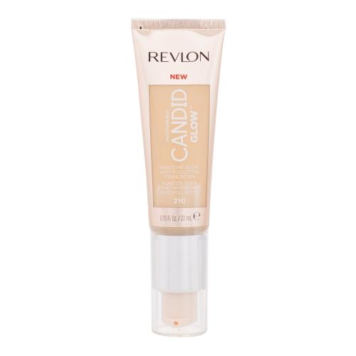 Revlon Photoready Candid Glow 22 ml make-up pro ženy 210 Natural Ochre na rozjasnění pleti; na dehydratovanou pleť