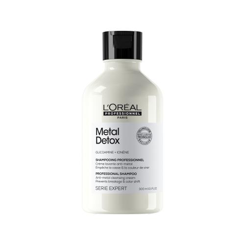 L'Oréal Professionnel Metal Detox Professional Shampoo 300 ml hloubkově čisticí šampon pro barvené vlasy pro ženy