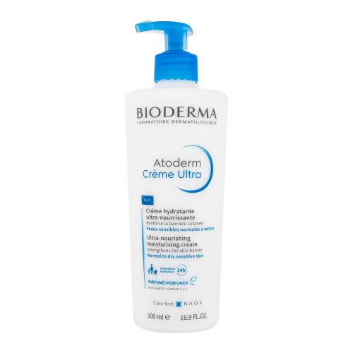 BIODERMA Atoderm Crème Ultra 500 ml vyživující a hydratační tělový krém pro normální až suchou a citlivou pokožku unisex