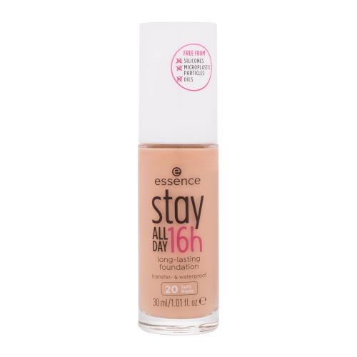 essence Stay ALL DAY 16h voděodolný make-up odstín 20 Soft Nude 30 ml
