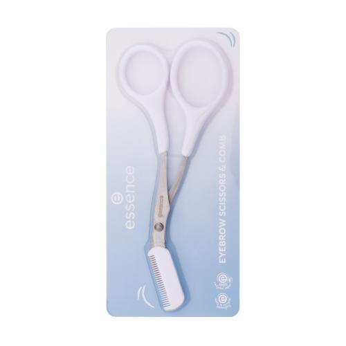 Essence EYEBROW SCISSORS & COMB nůžky na obočí 1 ks