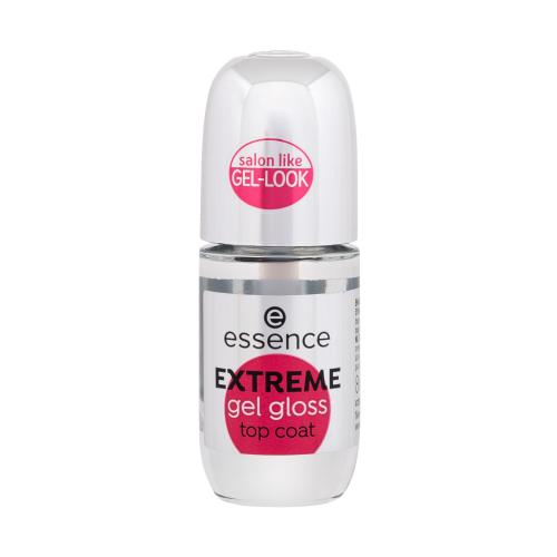 essence EXTREME gel gloss vrchní lak na nehty 8 ml