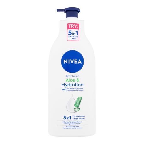 Nivea Aloe & Hydration 48h 625 ml hydratační tělové mléko s aloe vera pro ženy