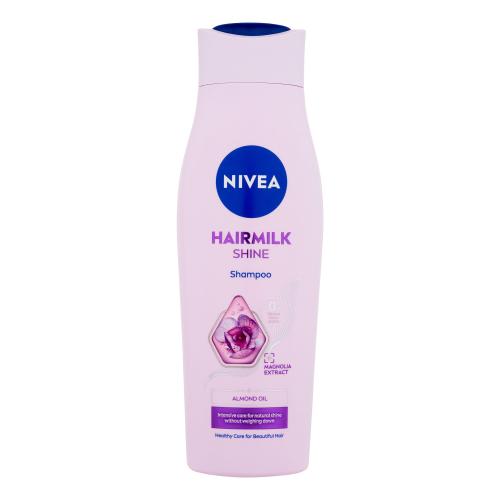 Nivea Hairmilk Shine 250 ml šampon pro lesk vlasů pro ženy