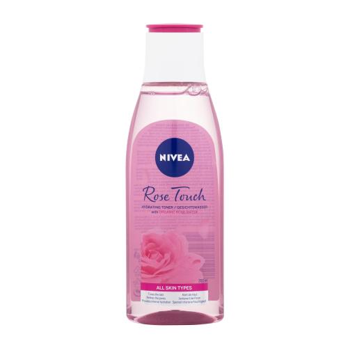 Nivea Rose Touch Hydrating Toner 200 ml hydratační pleťový toner pro ženy