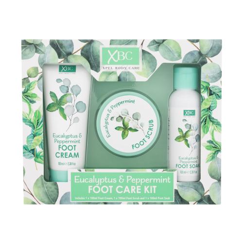 Xpel Eucalyptus & Peppermint Foot Care Kit dárková kazeta dárková sada