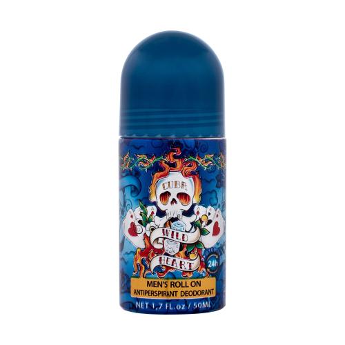 Cuba Wild Heart Men's Roll On 50 ml antiperspirant pro muže roll-on