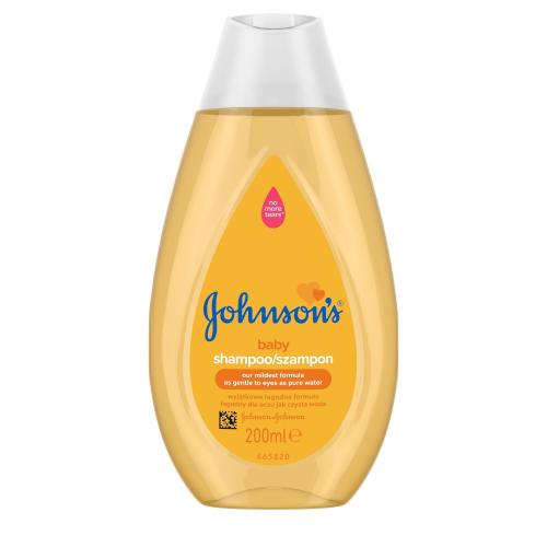 Johnson's® Wash and Bath extra jemný šampon pro děti od narození 200 ml