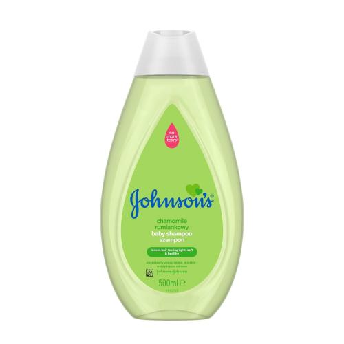 Johnson's® Wash and Bath jemný šampon pro děti od narození s heřmánkem 500 ml