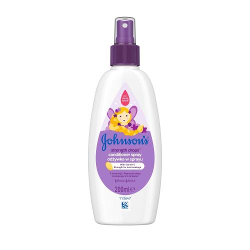 Johnson's® Strenght Drops posilující kondicionér pro děti ve spreji 200 ml