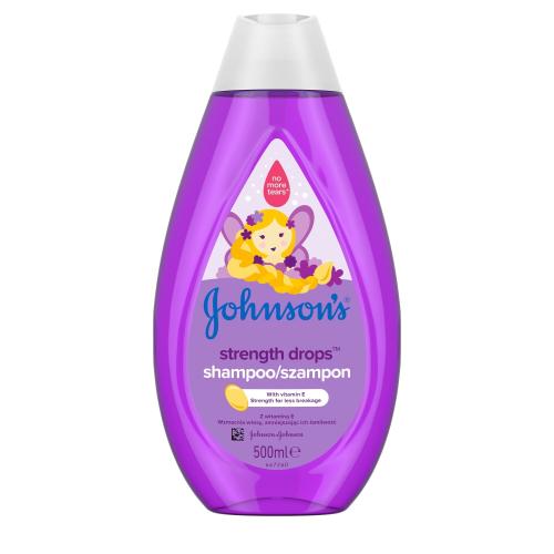 Johnson´s Strength Drops Kids Shampoo 500 ml posilující šampon pro děti