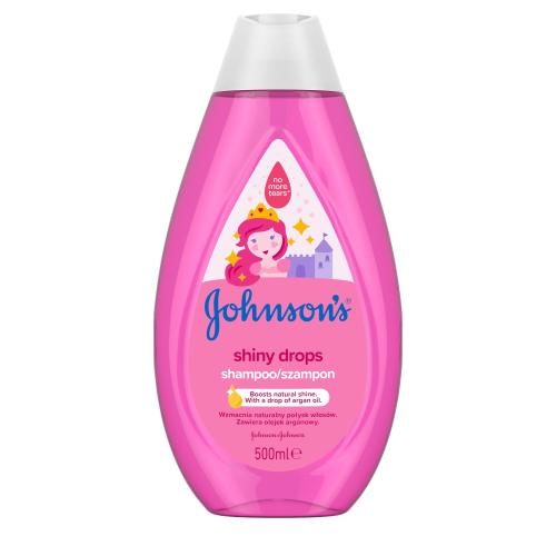 Johnson's® Shiny Drops jemný šampon pro děti 500 ml