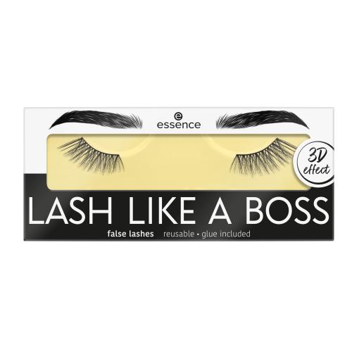 Essence Lash Like a Boss 07 Essential False Lashes 1 ks umělé řasy s 3d efektem pro ženy
