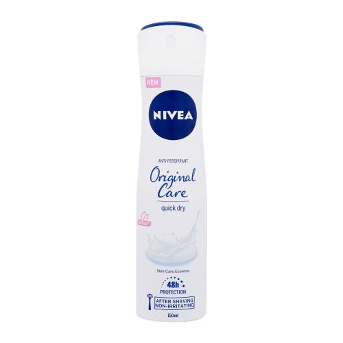 Nivea Original Care 150 ml jemný antiperspirant s originální krémovou vůní pro ženy