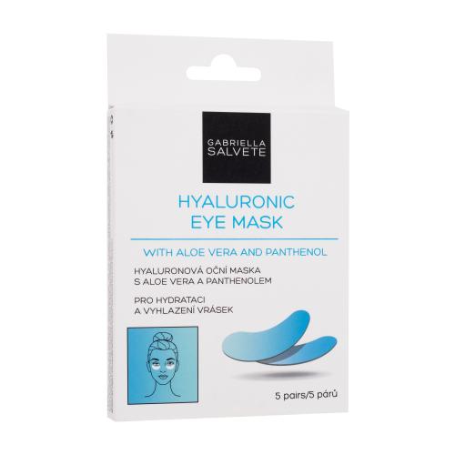 Gabriella Salvete Hyaluronic Eye Mask 5 ks hyaluronové oční polštářky pro ženy