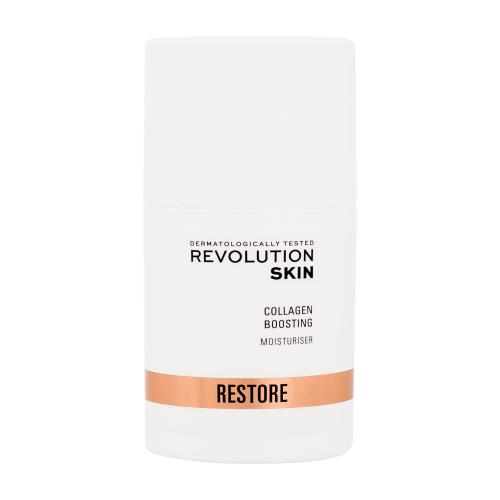 Revolution Skincare Restore Collagen Boosting revitalizační hydratační pleťový krém pro podporu tvorby kolagenu 50 ml