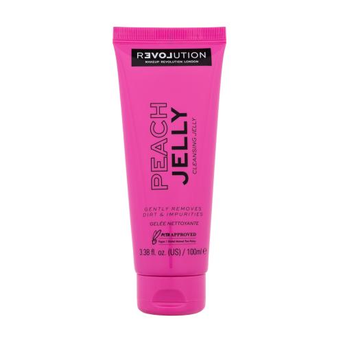 Revolution Relove Peach Jelly Cleansing Jelly 100 ml čisticí gel pro ženy