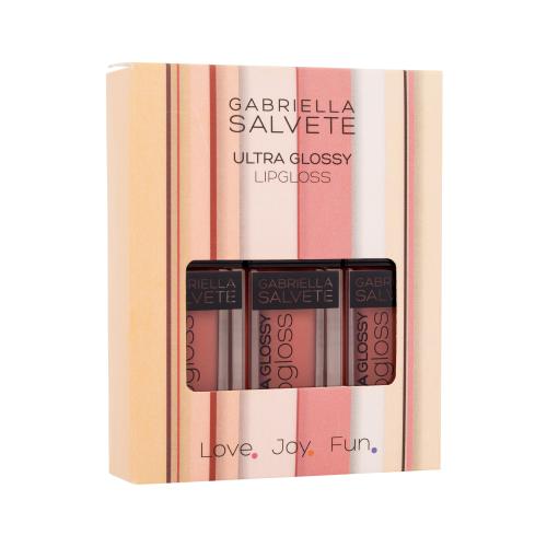 Gabriella Salvete Ultra Glossy Lipgloss Set dárková kazeta lesk na rty Ultra Glossy Lipgloss 3 x 4 ml pro ženy 04