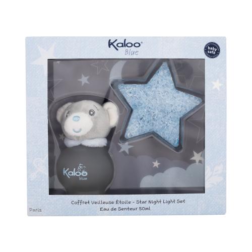Kaloo Blue dárková kazeta pro děti tělový sprej 50 ml + noční světýlko