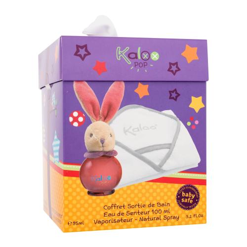 Kaloo Pop dárková kazeta pro děti tělový sprej 100 ml + ručník