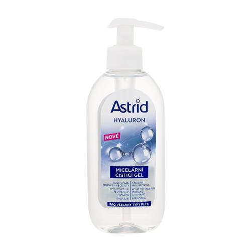 Astrid Hyaluron Micellar Cleansing Gel 200 ml micelární čisticí gel pro ženy