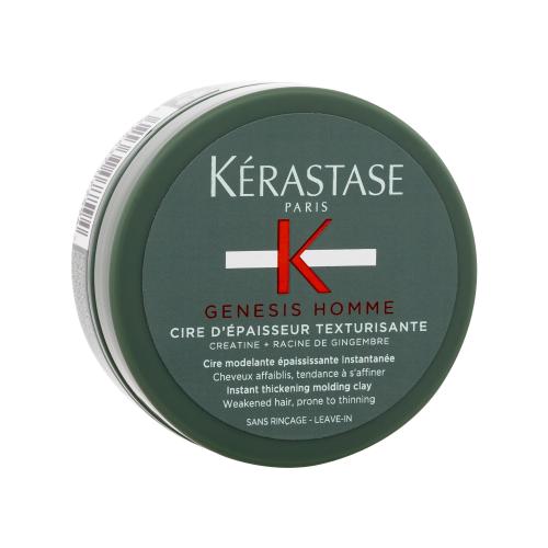 Kérastase Genesis Homme Cire D'Épaisseur Texturisante stylingová modelovací pasta pro jemné nebo řídnoucí vlasy pro muže 75 ml