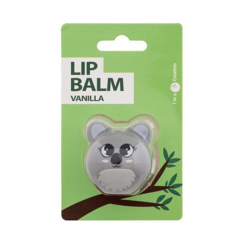 2K Cute Animals Lip Balm Vanilla 6 g balzám na rty pro ženy