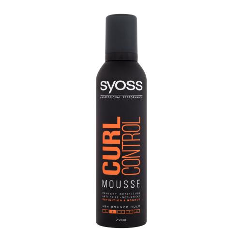 Syoss Curl Control Mousse 250 ml pěnové tužidlo pro vlnité a kudrnaté vlasy pro ženy