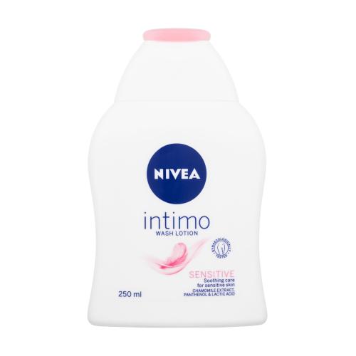 Nivea Intimo Intimate Wash Lotion Sensitive 250 ml sprchová emulze pro intimní hygienu pro ženy