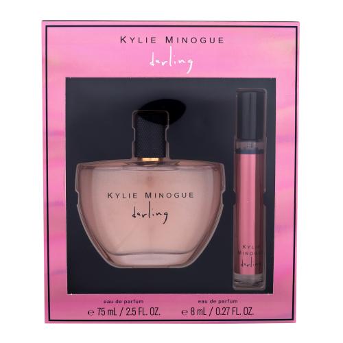 Kylie Minogue Darling dárková kazeta pro ženy parfémovaná voda 75 ml + parfémovaná voda 8 ml