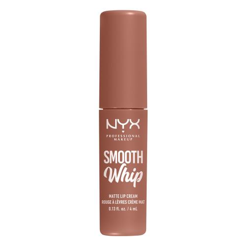 NYX Professional Makeup Smooth Whip Matte Lip Cream sametová rtěnka s vyhlazujícím efektem odstín 01 Pancake Stacks 4 ml