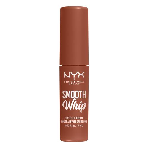 NYX Professional Makeup Smooth Whip Matte Lip Cream sametová rtěnka s vyhlazujícím efektem odstín 06 Faux Fur 4 ml