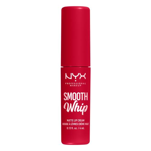 NYX Professional Makeup Smooth Whip Matte Lip Cream sametová rtěnka s vyhlazujícím efektem odstín 13 Cherry Creme 4 ml