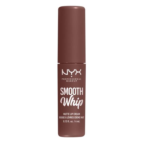 NYX Professional Makeup Smooth Whip Matte Lip Cream sametová rtěnka s vyhlazujícím efektem odstín 17 Thread Count 4 ml